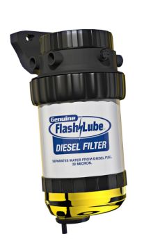 FLASHLUBE DIESEL FILTER WITH  30 MICRON SHORT FILTER