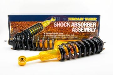 COIL OVER SHOCK ASSY PAIR RAISE 40MM TO 50KG WITH ALLOY BAR