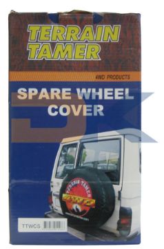 SPARE WHEEL COVER SMALL (SUITS TYRES 65CM/25"-71CM/28")