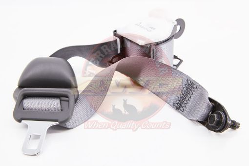 SEAT BELT FRONT OUTER L/H GREY TRIM