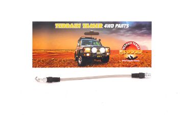 BRAIDED BRAKE HOSE REAR L/H