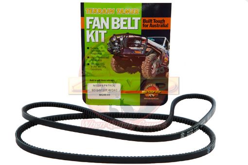 FAN BELT KIT FAN POWER STEERING WITHOUT A/C SD33/SD33T