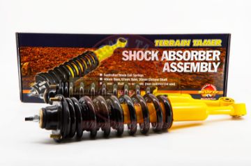 COIL OVER SHOCK ASSY PAIR RAISED 40MM 100KG+ HEAVY DUTY