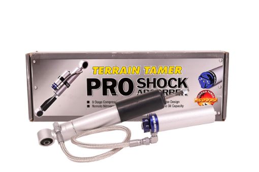 SHOCK ABSORBER FRT  PAIR REMOTE RES 8 STAGE ADJUST 40MM LIFT