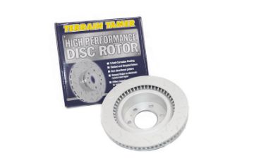 TT SLOTTED & DIMPLED DISC ROTOR FRONT