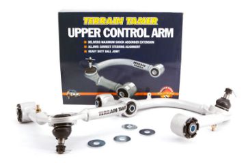 TT UPPER CONTROL ARMS L/H & R/H PAIR WITH GIRO BUSH 2"RAISED