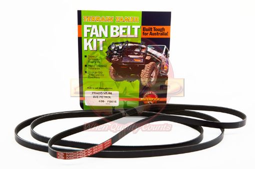 FAN BELT KIT FAN POWER STEERING & A/C