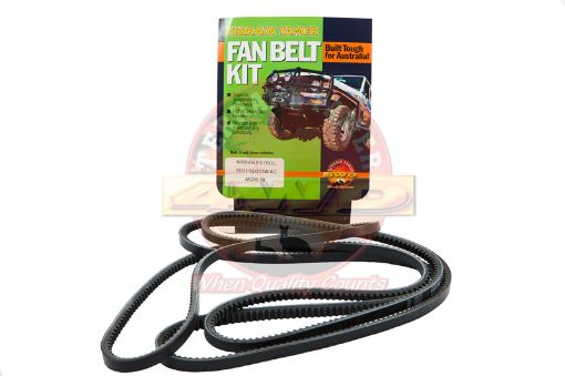 FAN BELT KIT FAN POWER STEERING & A/C SD33