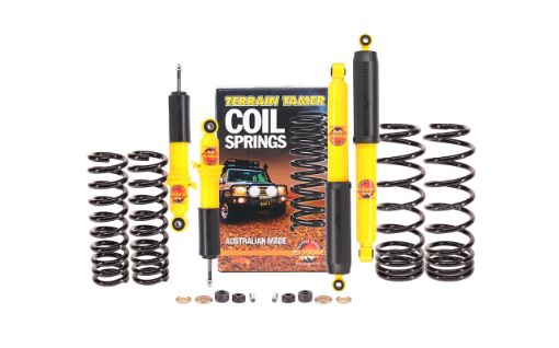 SUSPENSION KIT INC SHOCKS & COIL SPRINGS COIL FRONT & REAR