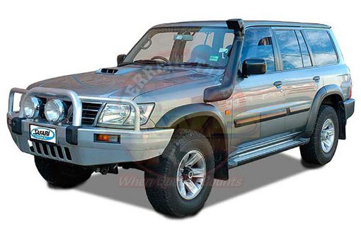 SNORKEL NISSAN PATROL DIESEL ZD30DDTI L/H/S MOUNT