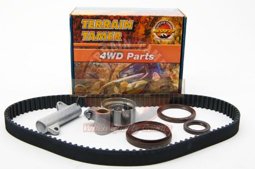 TIMING BELT KIT INC.SEALS IDLER & TENSIONER 1HDFT 24 VALVE