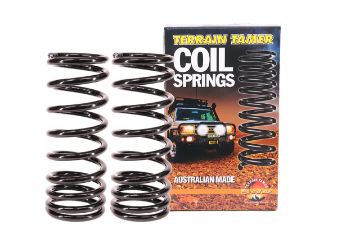 COILS REAR RAISED 50MM 300KG TO 500KG HEAVY DUTY PROGRESSIVE