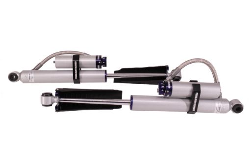 SHOCK ABSORBER REAR PAIR REMOTE RES 8 STAGE ADJUST 50MM LIFT