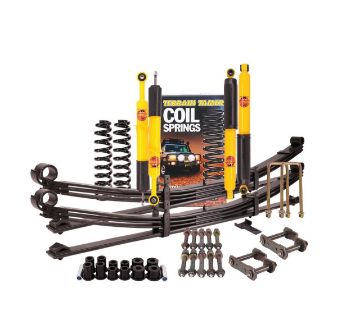 SUSPENSION KIT INC.SHOCKS SPRINGS BUSHES PINS U-BOLTS