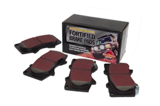 TT FORTIFIED BRAKE PADS FRONT WITH VSC 318MM DIA DISC