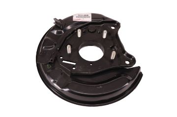 BACKING PLATE REAR L/H HAND BRAKE SUITS DISC BRAKE