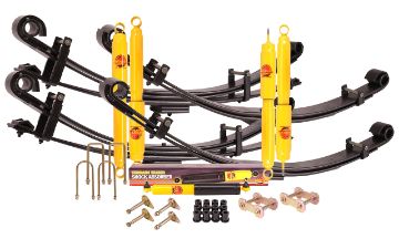 SUSP.KIT INC SHOCKS SPRINGS BUSHES PIN KITS DAMPER U-BOLTS