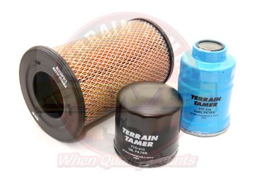 T/T FILTER KIT NISSAN NAVARA D22 YD25T 2.5L TURBO