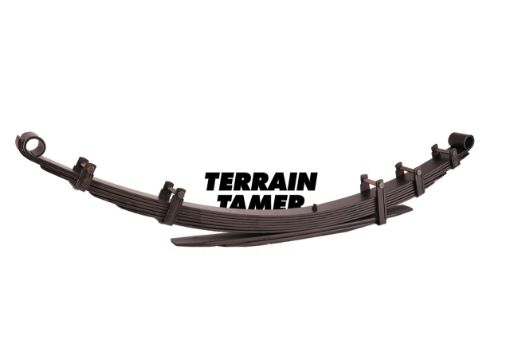 LEAF SPRING REAR RAISED 50MM TO 300KG H/DUTY DRIVERS SIDE