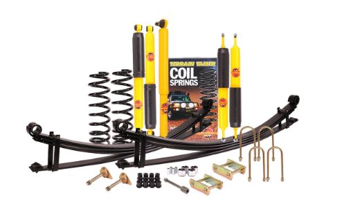 SUSP.KIT INC SHOCKS SPRINGS BUSHES PIN KITS DAMPER U-BOLTS