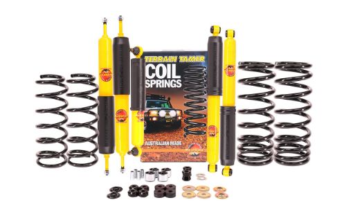 SUSP.KIT LWB WAGON & SWB INC COIL SPRINGS BUSHES STR DAMPER