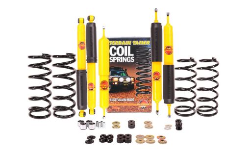 SUSP.KIT T/BACK COIL F&R SHOCKS SPRINGS BUSHES DAMPER