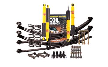 SUSP KIT INCLUDING SHOCKS SPRINGS BUSHES PIN KITS U-BOLT