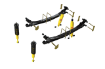 SUSP.KIT INC FRT STRUT ASSY RR SPRGS SHOCKS UPPER CTRL ARMS