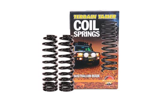 COILS FRT RAISED 40MM 100KG+ HEAVY DUTY TAPERED WIRE W/O KDS