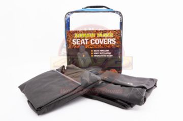 SEAT COVER SET FRONT DRIVER + PASS BUCKETS GREY