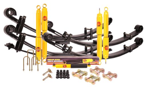 SUSP.KIT INC SHOCKS SPRINGS BUSHES PIN KITS DAMPER U-BOLTS