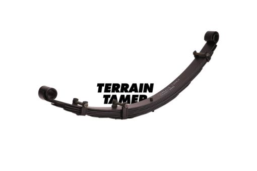 LEAF SPRING FRONT RAISED 50MM TO 100KG WITH BULL BAR