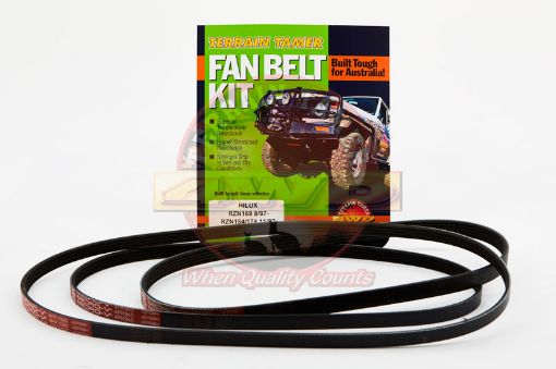 FAN BELT KIT FAN POWER STEERING & A/C