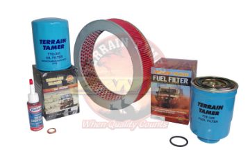 FILTER KIT NISSAN NAVARA D21 TD25 TD27