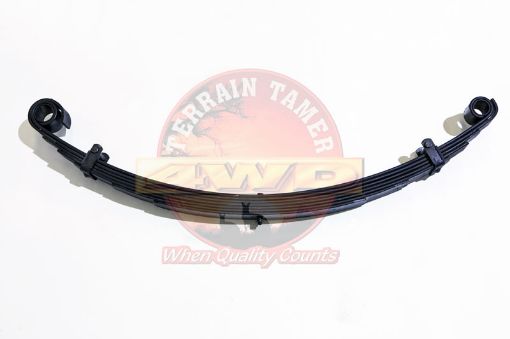 LEAF SPRING FRONT DRIVERS SIDE RAISED 50MM TO 100KG SWB LWB