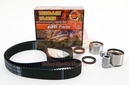 TIMING BELT KIT 5VZFE INC.TENSIONERS IDLER PULLEY & SEALS