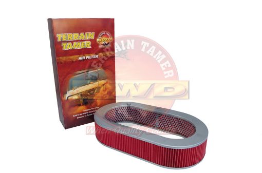 TT AIR FILTER A444 GQ TB42S TD42 SECONDARY AIR GU TD42 OVAL