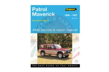 MANUAL NISSAN PATROL GQ 4WD FORD MAVERICK 4WD DIESEL 88-97