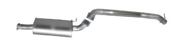 HI FLOW DPF BACK EXHAUST KIT 409 STAINLESS STEEL P5AT 3.2L