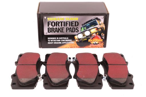 TT FORTIFIED BRAKE PADS FRONT 143MM LONG VSC