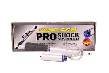 SHOCK ABSORBER FRT PAIR REMOTE RES 8 STAGE ADJUST 50MM LIFT