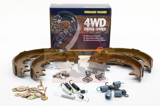 HANDBRAKE SHOE & PARTS KIT