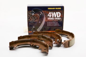 SHOE SET HAND BRAKE CONTAINS 4 BRAKE SHOES