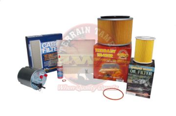 T/T FILT KIT C/RAIL GU ZD30T 3LTD WITH CANISTER FUEL FILTER