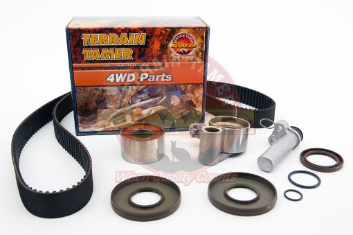 TIMING BELT KIT INCLUDES TENSIONER IDLER SEALS & O RINGS