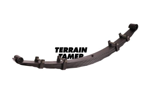 LEAF SPRING FRONT RAISED 50MM TO 65KG WITH BULL BAR