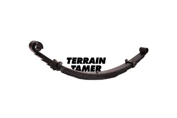 LEAF SPRING FRONT RAISED 50MM TO 85KG WITH BULL BAR