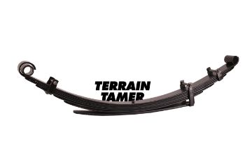 LEAF SPRING REAR RAISED 50MM TO 275KG H/DUTY DRIVERS SIDE