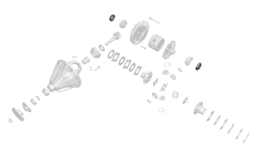 NUT ADJUSTING HEMISPHERE SIDE BEARING