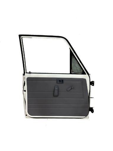 COMPLETE L/H DOOR PAINTED/RUBBERS/WINDOW/TRIM/ACC SINGLE CAB